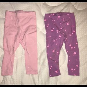 Cat&Jack 2-pack leggings, size 18mo.